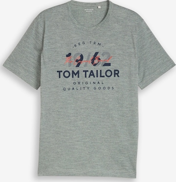 TOM TAILOR Tričko – zelená: přední strana
