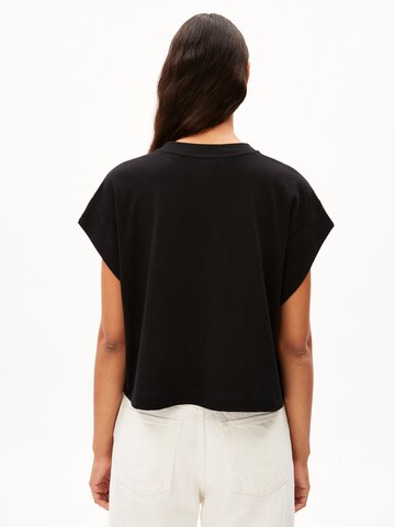 ARMEDANGELS Oversized shirt in Zwart