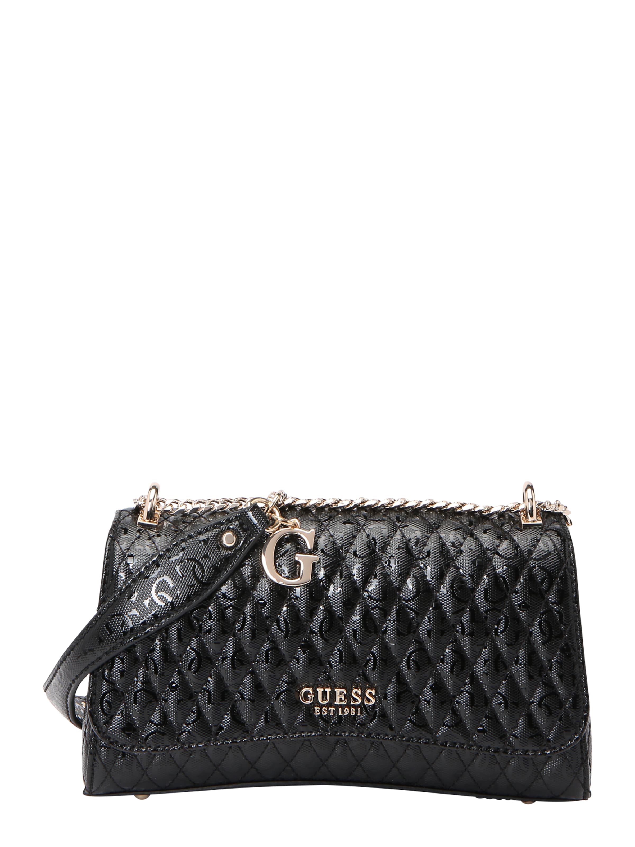 GUESS Τσάντα χειρός 'Betula' σε μαύρο: μπροστά