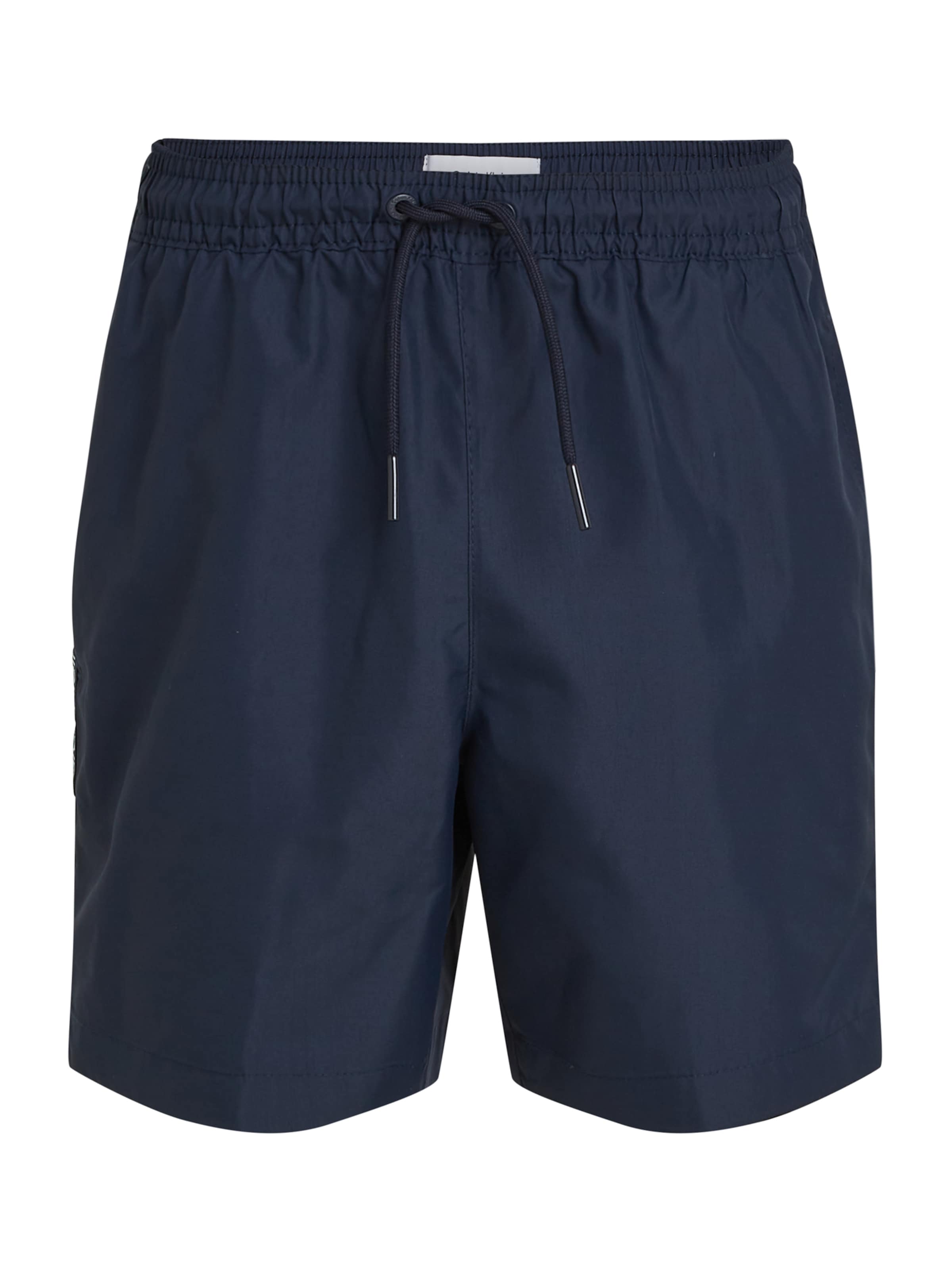 Calvin Klein Swimwear Шорти за плуване в синьо: отпред