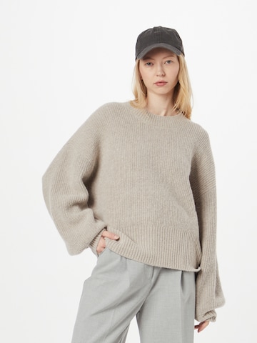 Pull-over 'Blaire' Won Hundred en gris : devant