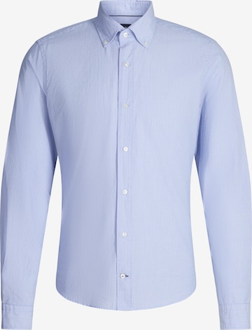 JOOP! Slim fit Button Up Shirt 'Mike' in Blue: front