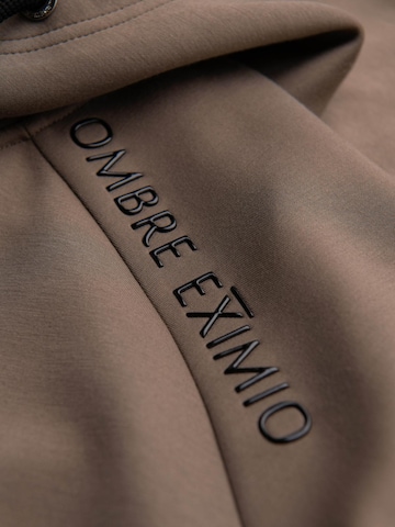 Ombre Sweatvest in Bruin