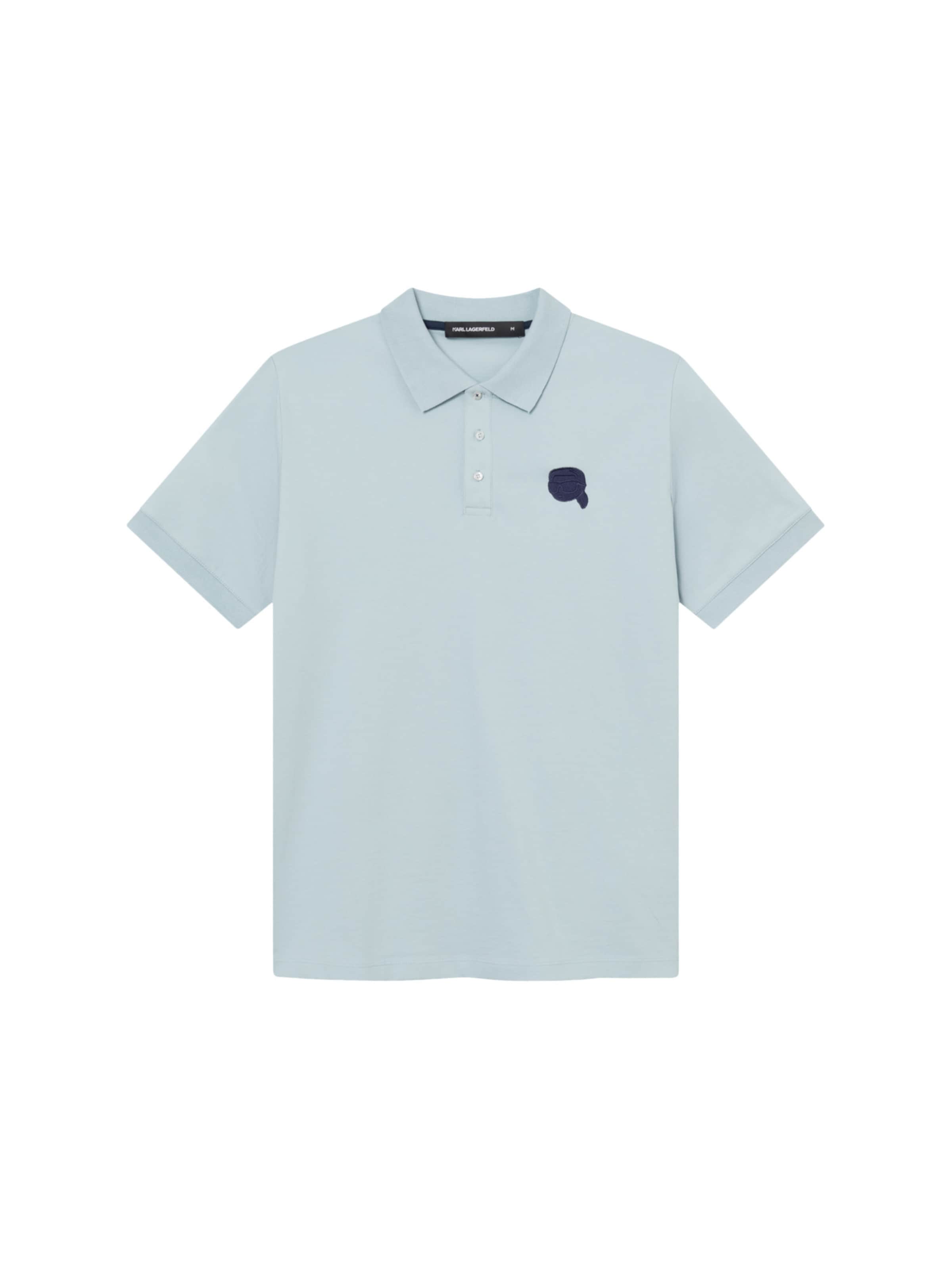 Karl Lagerfeld Shirt ' 745015 ' in Blauw: voorkant