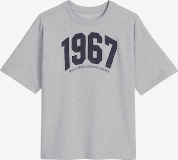 Marc O'Polo Shirt in Grey: front