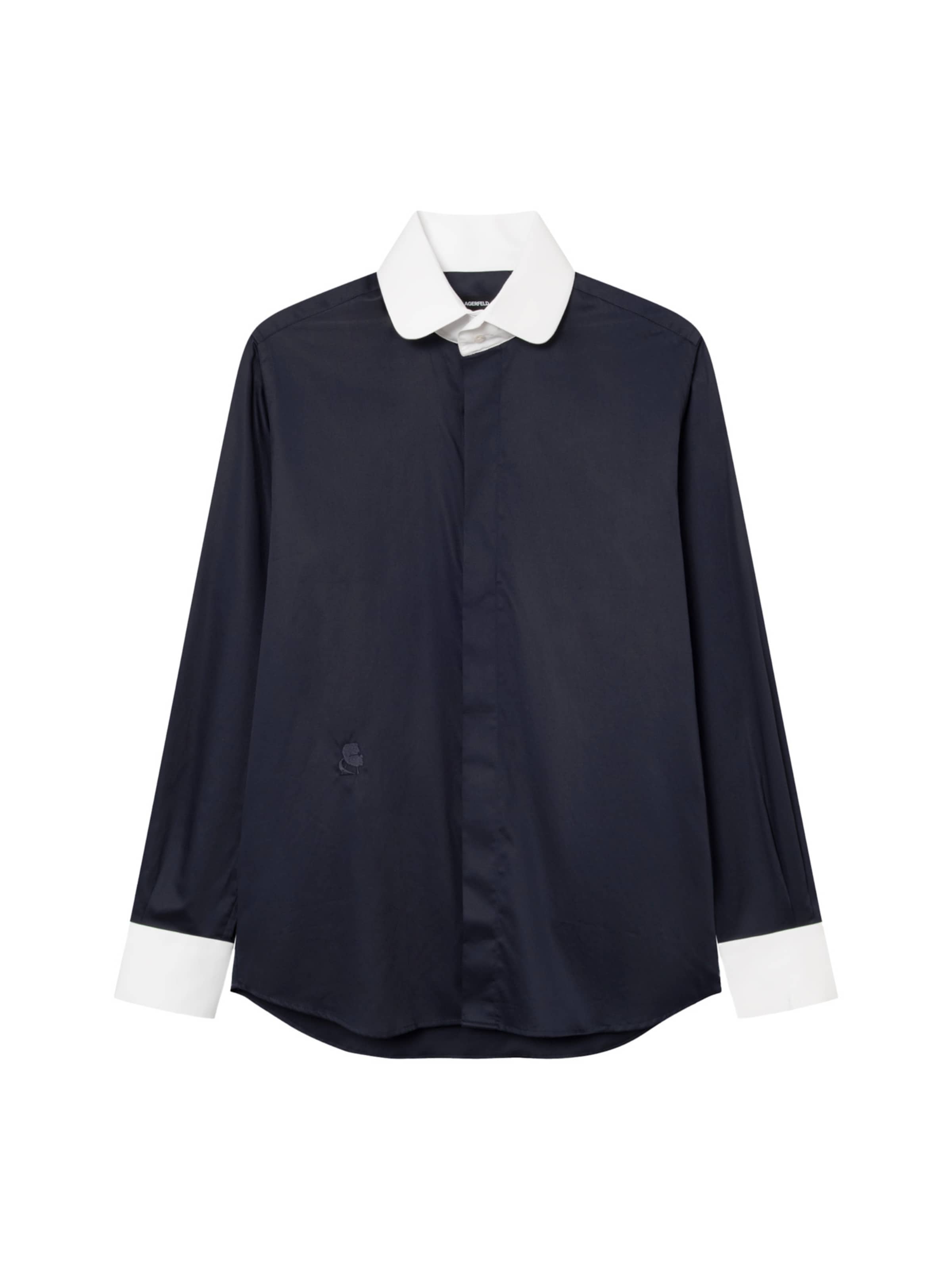 Karl Lagerfeld Regular fit Button Up Shirt ' 605148 ' in Blue: front