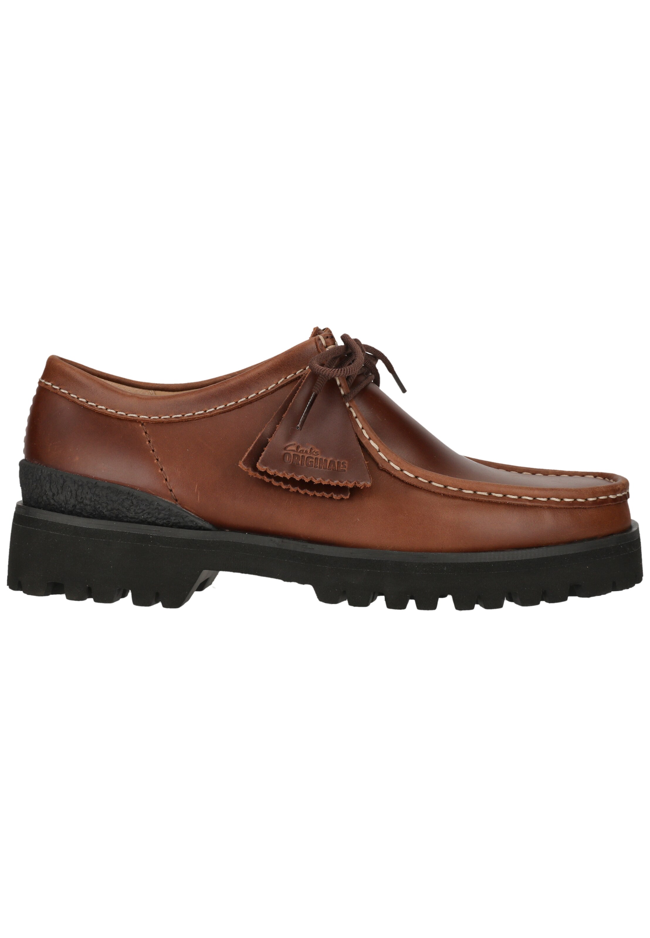 CLARKS Lace-up shoe 'Walla Yukoner' in Brown