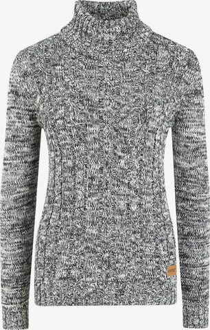 Oxmo Rollkragenpullover 'Philipa' in Grau: predná strana