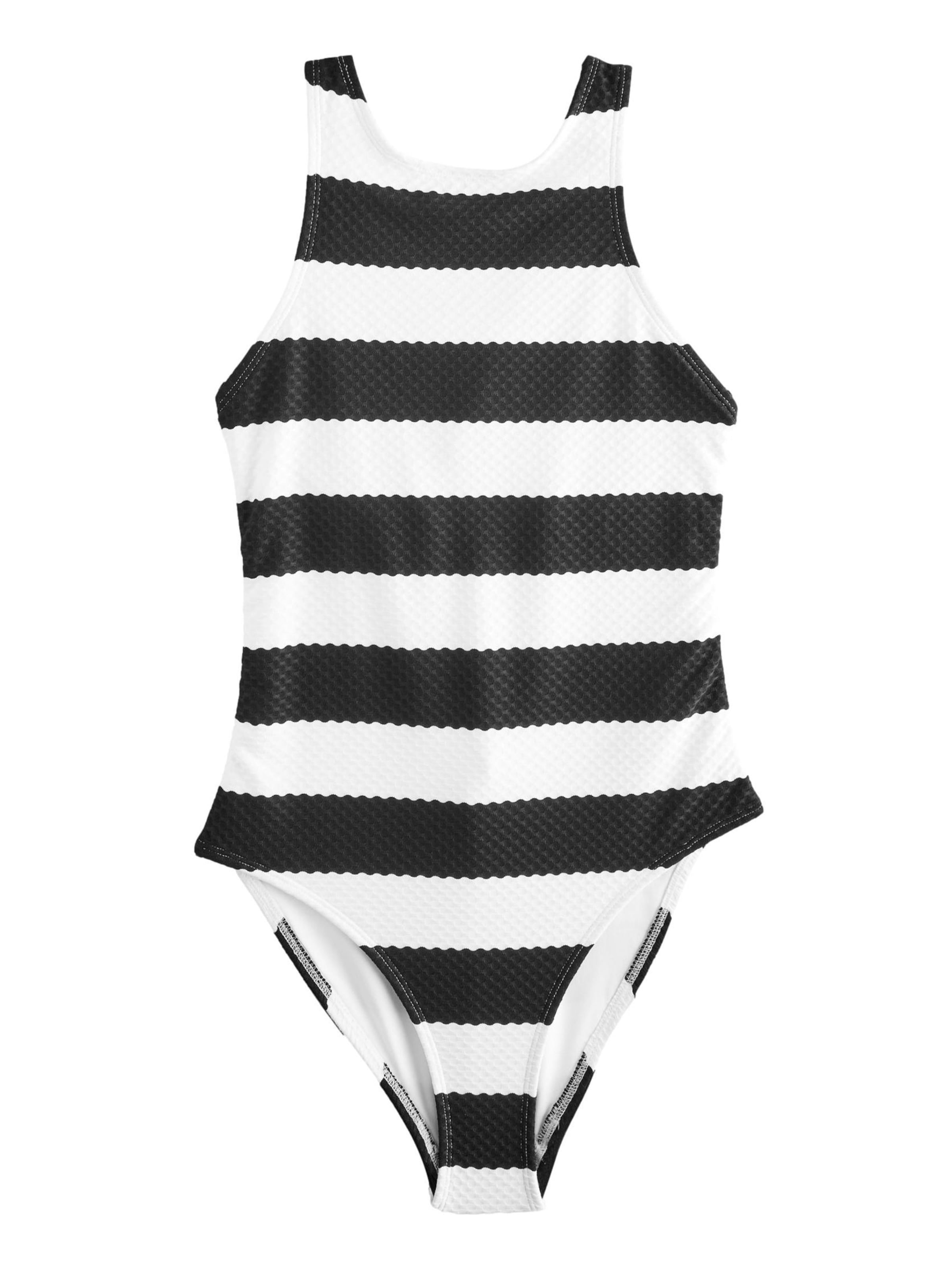 Bustieră Costum de baie modelator 'Essential' de la Next pe negru: față