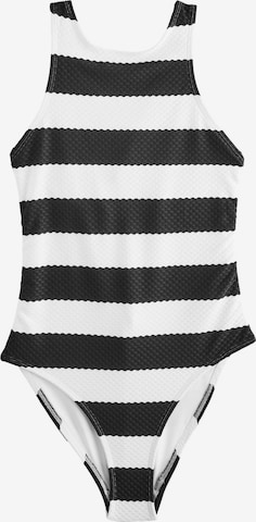 NextBustier Jednodijelni kupaći kostim - crna boja: prednji dio