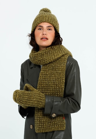 Bickley + Mitchell Μονοκόμματα γάντια σε πράσινο