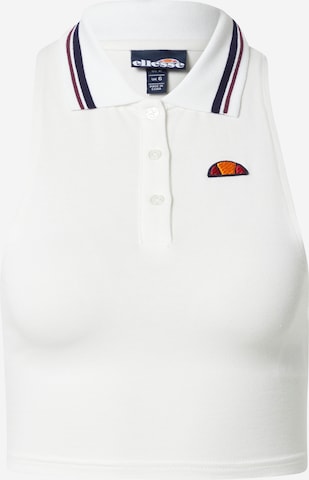 ELLESSE - Top em branco: frente