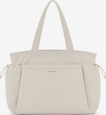 Kapten & Son Shopper 'Hellvi Pro Large' in Beige: front