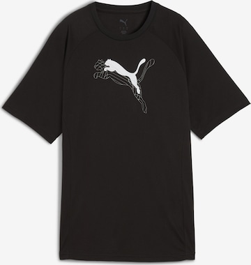 PUMA Shirt in Zwart: voorkant
