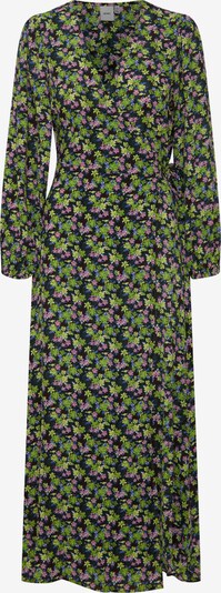 ICHI Kleid in navy / grün / pink, Produktansicht