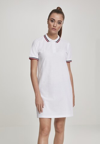 Urban Classics - Vestido en blanco: frente