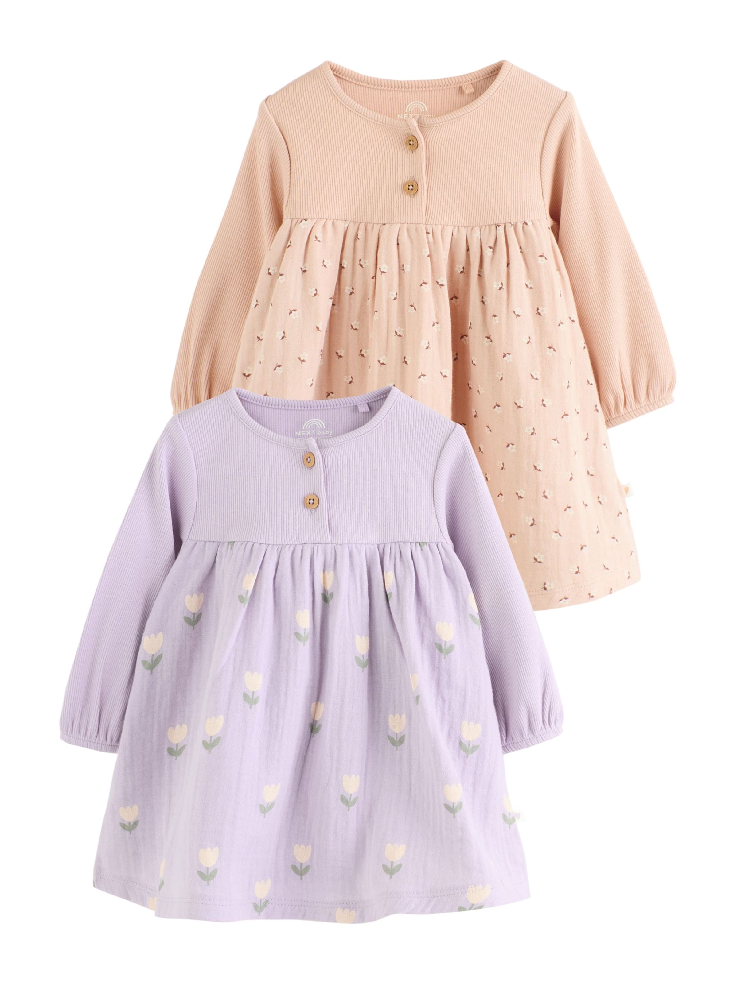 Next Obleka | vijolična barva: sprednja stran