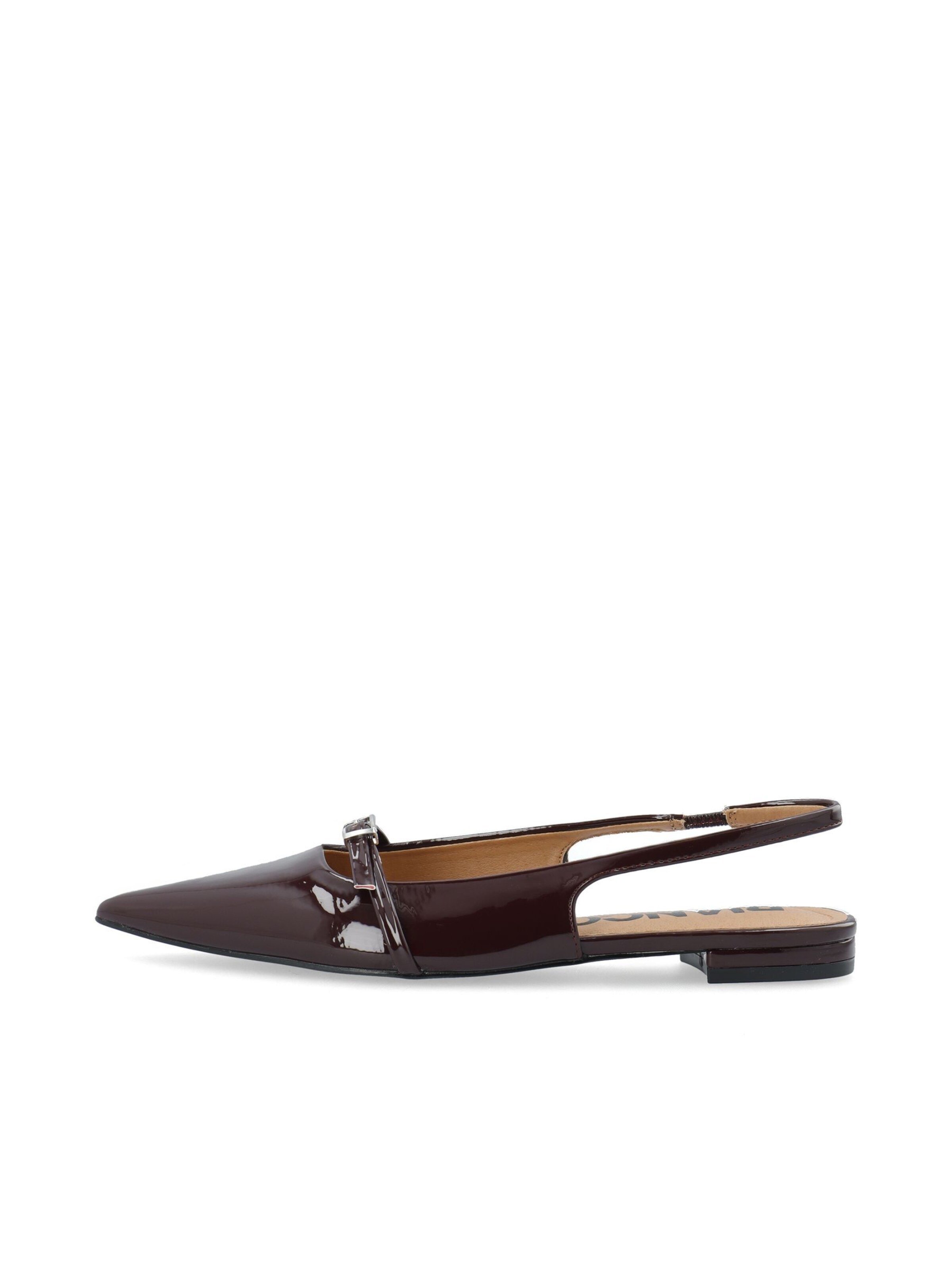 Bianco Pumps  'BARI ' in Braun: Vorderseite