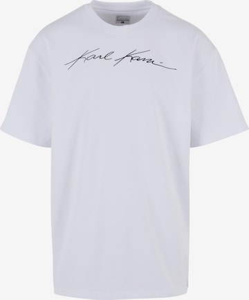 Karl Kani Shirt in Wit: voorkant