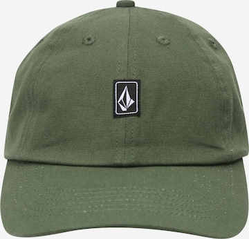 Volcom - Boné 'RAMP STONE' em verde