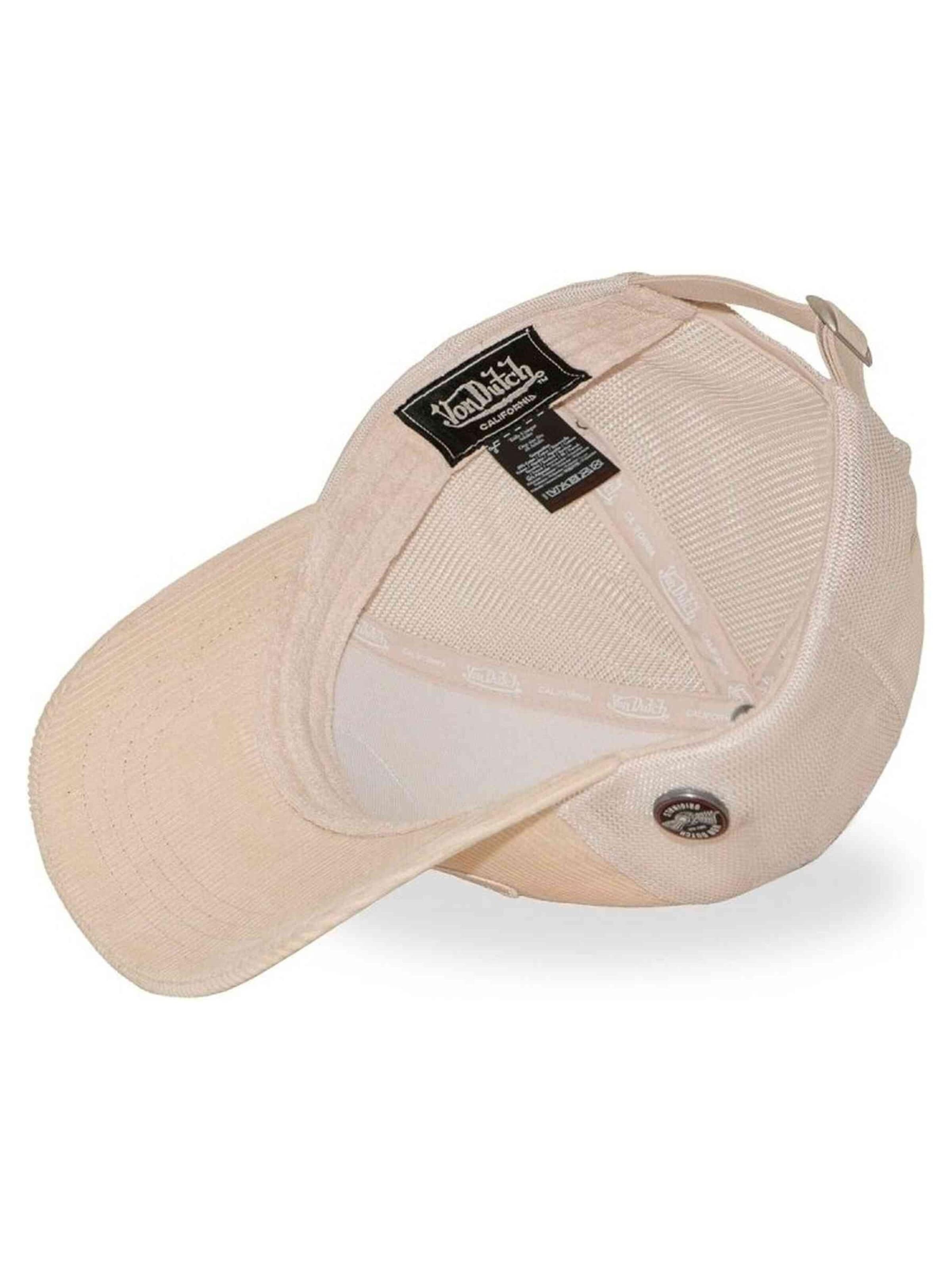 Von Dutch - Gorra 'Gorra von dutch beige corduroy trucker cap' en beige