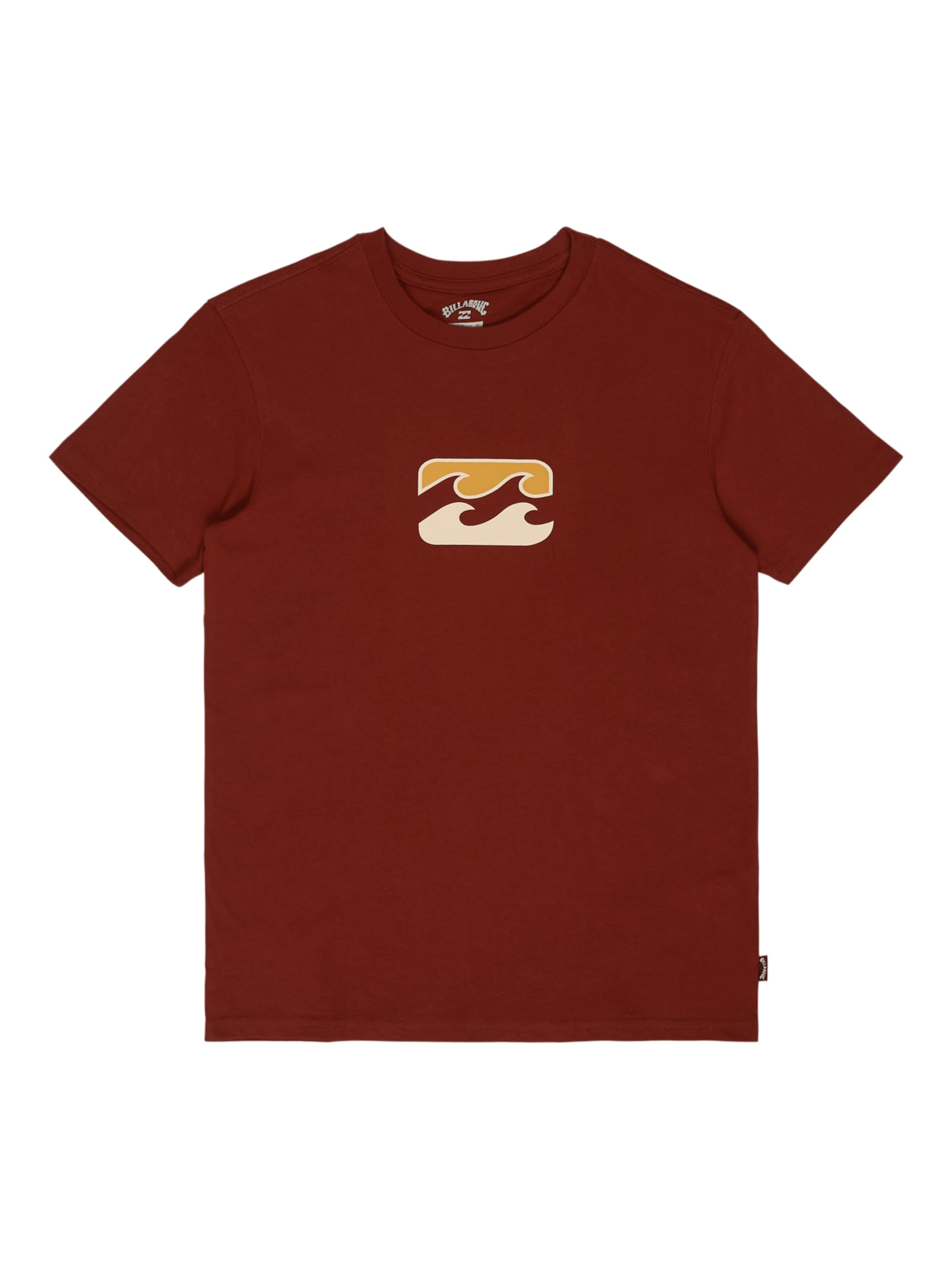 BILLABONG Shirt 'Icon Wave' in Red: front