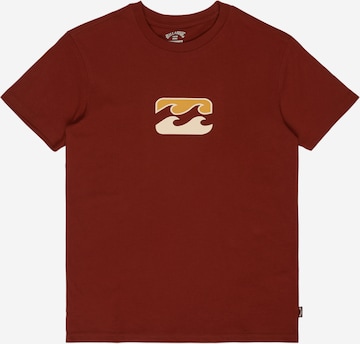 BILLABONG Shirt 'Icon Wave' in Red: front
