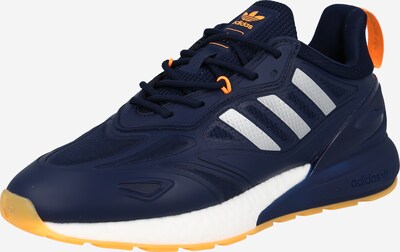 ADIDAS ORIGINALS Sneaker 'ZX 2K BOOST 2.0' in indigo / orange / schwarz / silber, Produktansicht