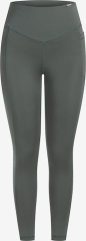 Smilodox Leggings ' Leticia ' in Groen: voorkant