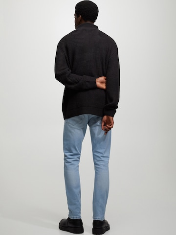 Regular Jeans de la Pull&Bear pe albastru