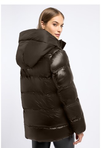 Frieda & Freddies Winter Jacket in Brown