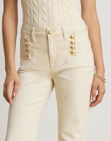 Lauren Ralph Lauren Flared Jeans i beige
