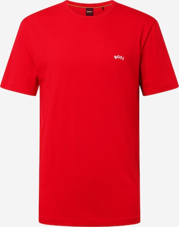 BOSS Tričko – červená: přední strana