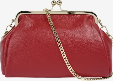 Cluty Clutch in Rot: Vorderseite