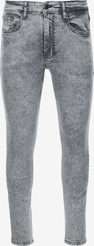 Ombre Jeans 'P1062' in Grijs: voorkant