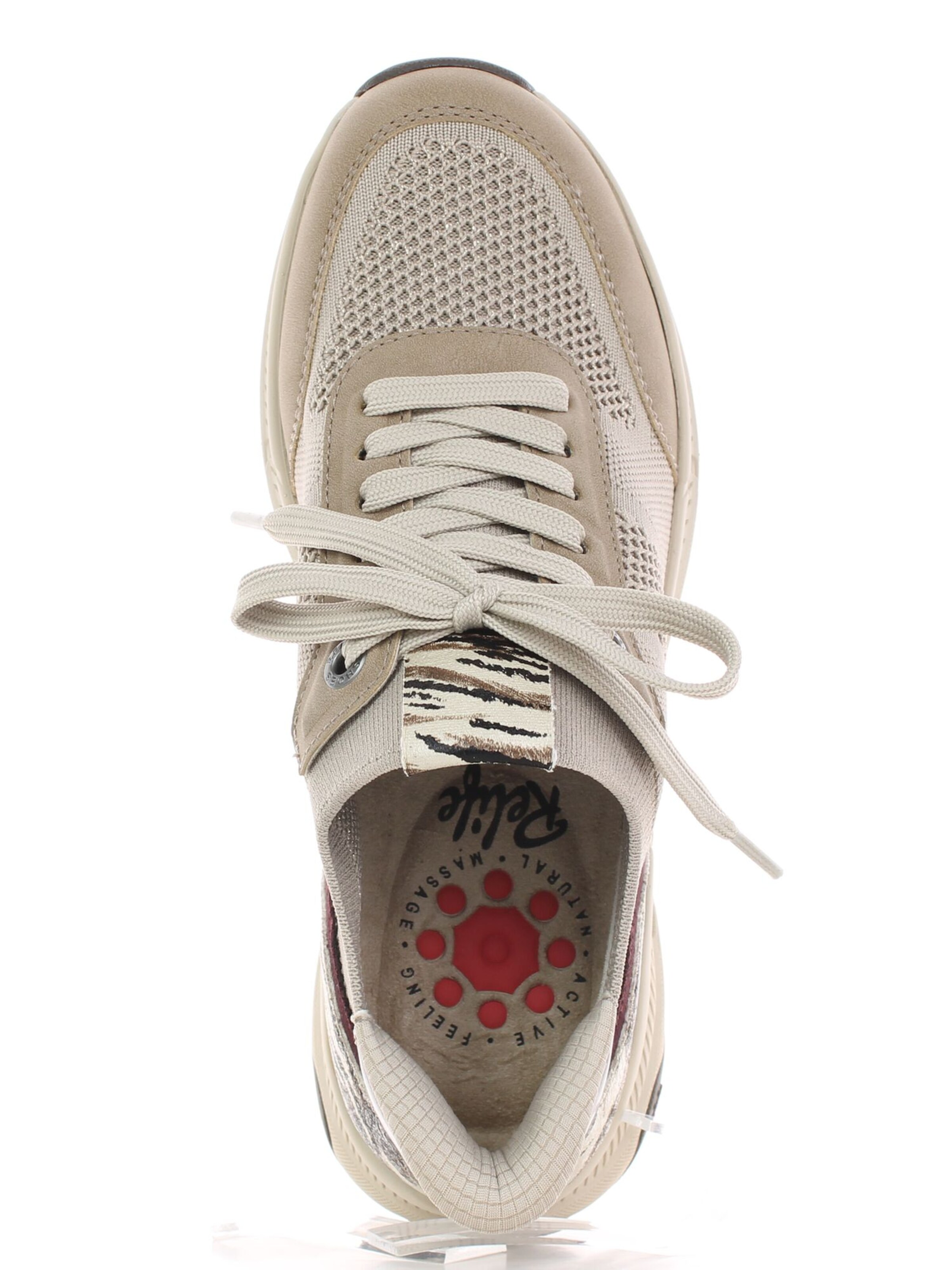 Relife Platform trainers in Beige