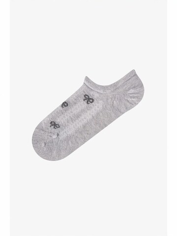 Penti Sokid 'PENTI Ribbon Jacquard Schleifenmuster Paar Sneaker-Socken', värv segavärvid