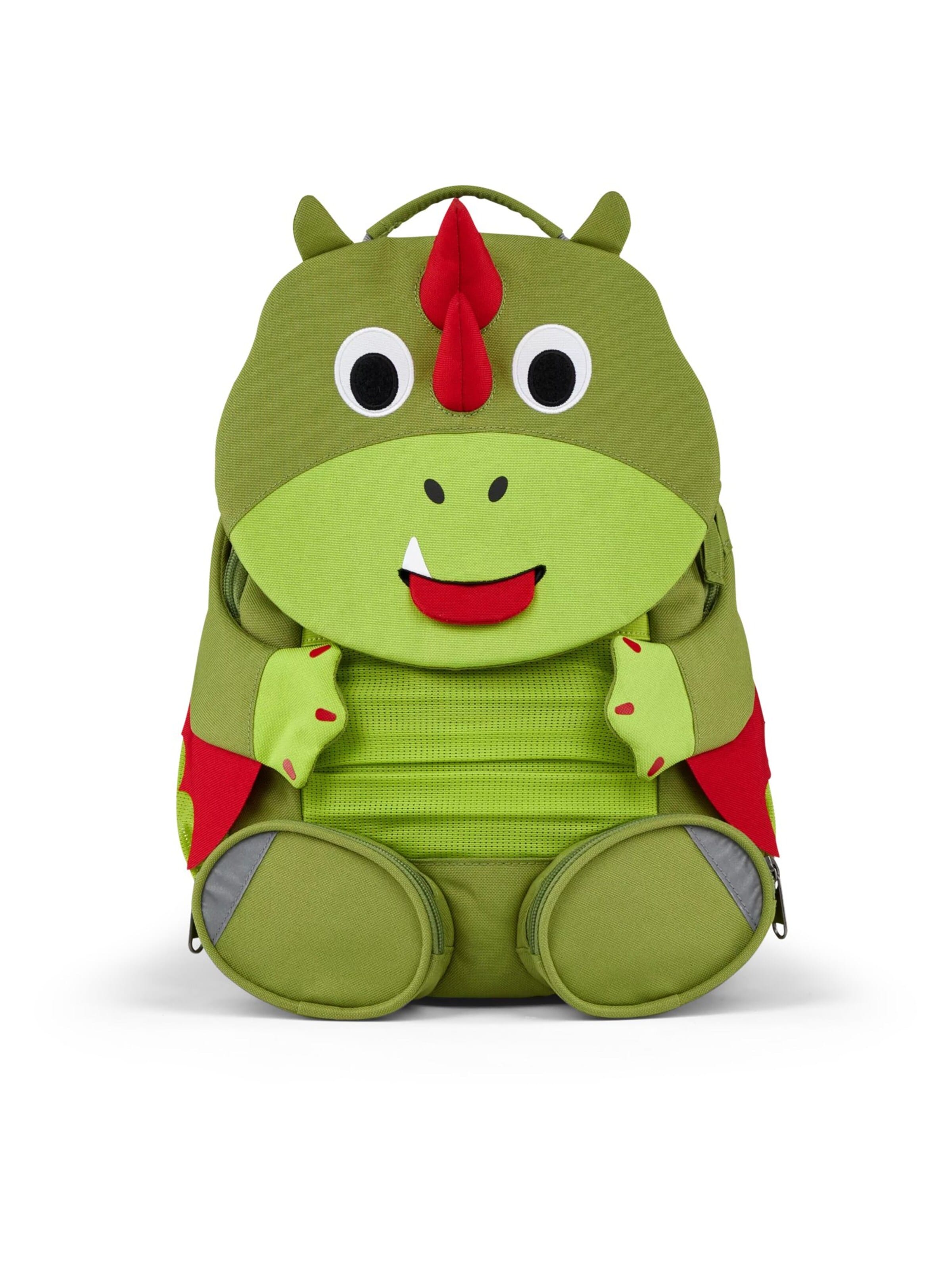 Affenzahn Backpack 'Dragon' in Green: front