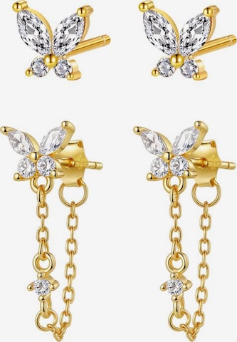 Orecchini di Hey Happiness in oro: frontale