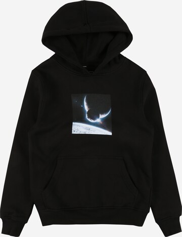 Mister Tee Sweatshirt 'Planet' i svart: framsida