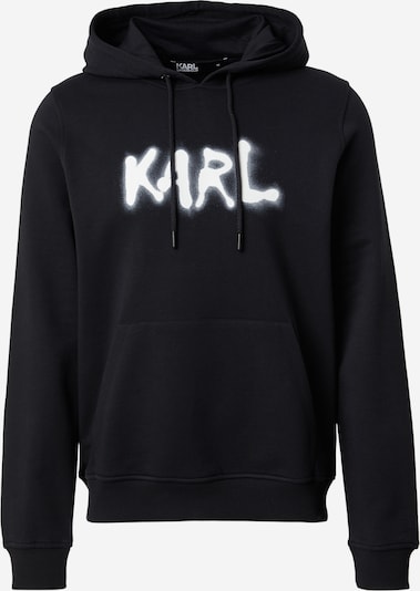 Karl Lagerfeld Sweat-shirt en marine / blanc, Vue avec produit