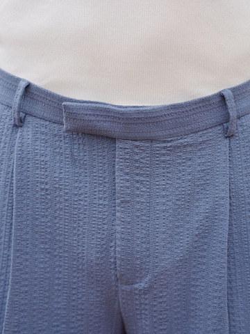 Next - Loosefit Pantalón plisado en azul