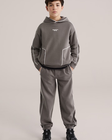 Bluză de molton de la WE Fashion pe gri