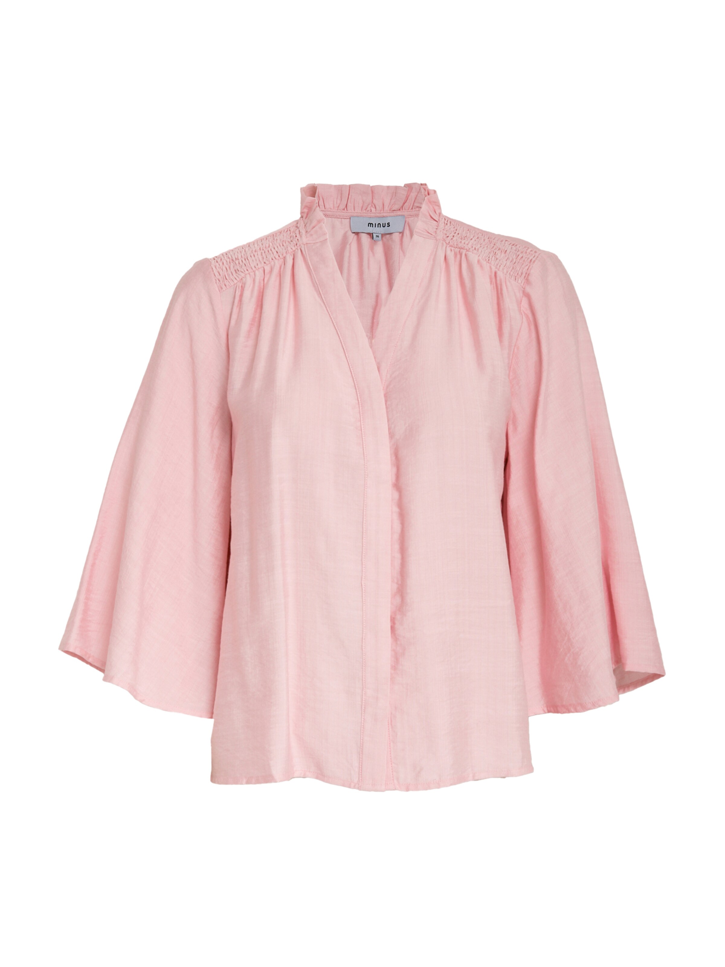 minus Shirt 'Seria' in Pink: Vorderseite