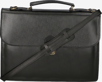 Gave Lux Document Bag in Black: front