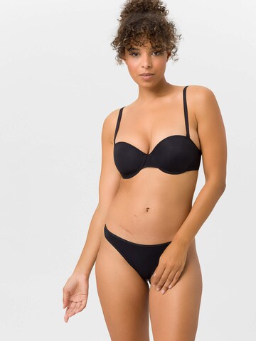 BeeDees T-shirt Bra 'BH Stepy WDP' in Black
