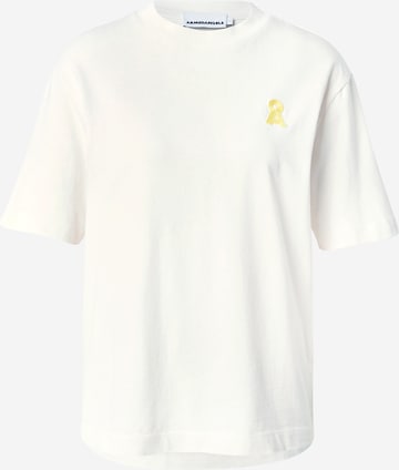 T-shirt 'TARJAA' ARMEDANGELS en beige : devant