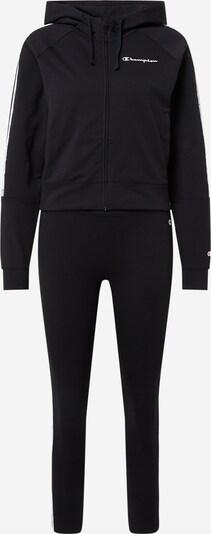Champion Authentic Athletic Apparel Облекло за трениране в черно / бяло, Преглед на продукта