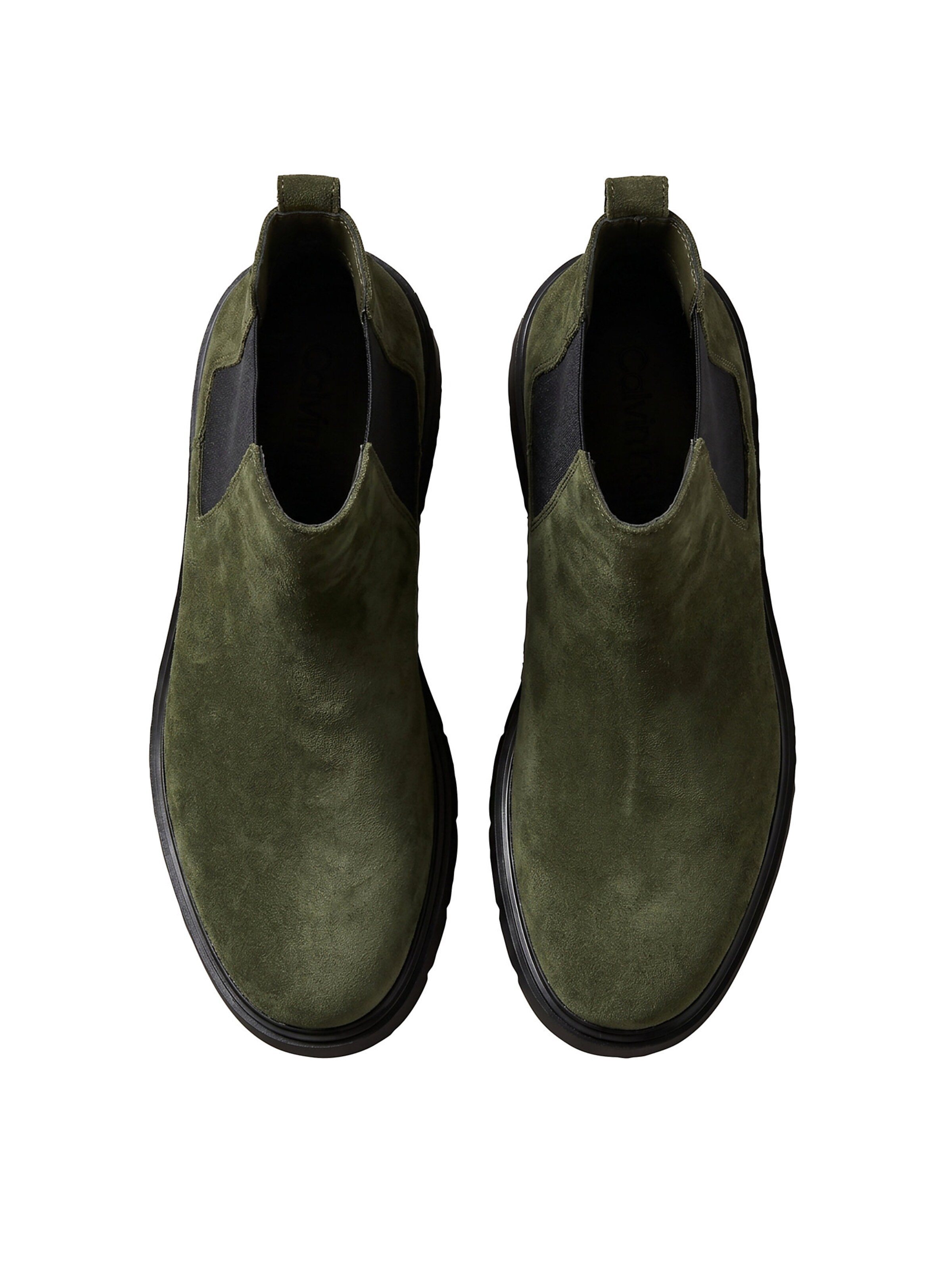 Calvin Klein Chelsea boots in Green