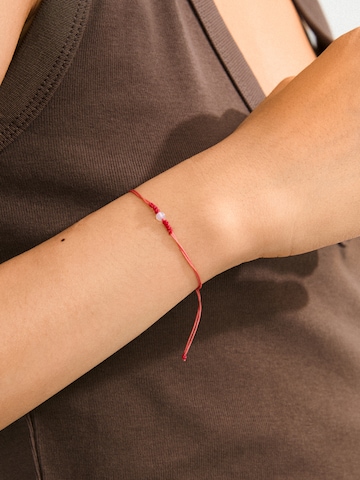 Pilgrim - Pulseira ' Birthstones ' em vermelho